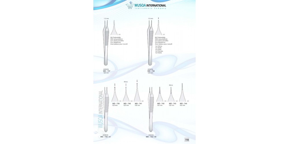 Tissue and Dressing Forceps